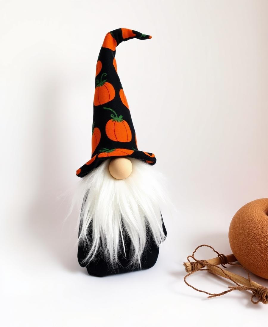 Halloween Witch Gnome — handmade gnome by The Gnome Lady